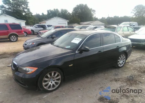 2007 BMW 335I из США, поврежденный, VIN WBAVB73537PA88723